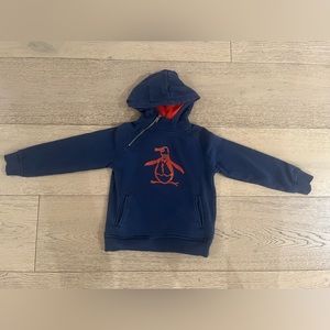Warm Penguin Zip Up Kids Sweater